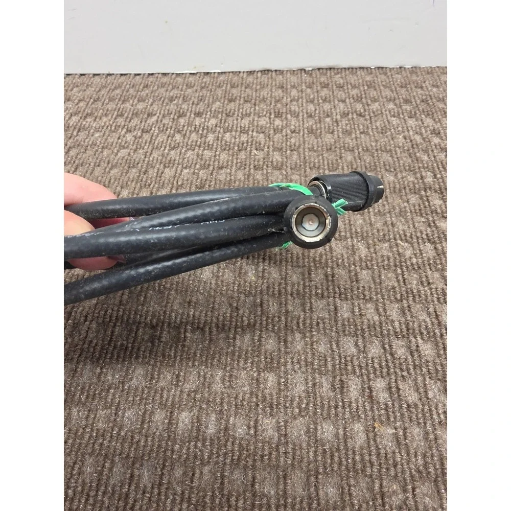 PPC Perfect Flex 6 Series 18 AWG Coaxial Cable RG6 Black 5ft F-Type Connectors
